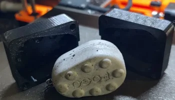 Форма для ловли бетонной массы