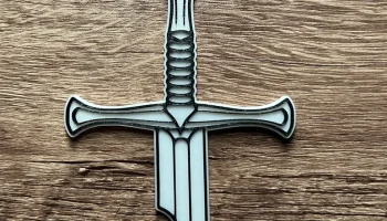 Магнит LoTR Narsil / Anduril (магниты 8x3 мм)