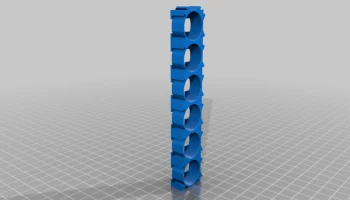 18650 1x6 6S1P Держатель литий-ионного аккумулятора 3