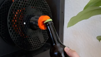 Крышка-держатель катушки Prusa для открывания для пива