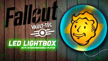 Fallout - Vault Boy - Pit Boy Световой короб/настенное и...
