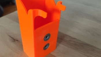 Ведро для какашек Bambulab P1P (слепое крепление, магнитн... Ведро для какашек Bambulab P1P (слепое крепление, магнитн...