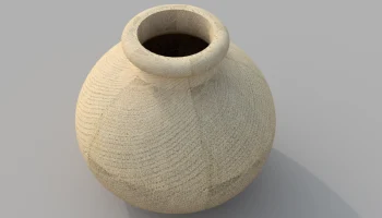 Vase rond