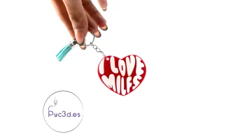 I LOVE MILFS KEYRING MILFSHAKES