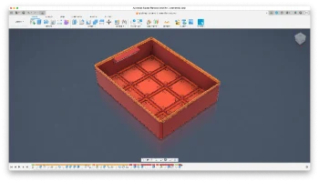 Полностью параметрический контейнер Gridfinity Fusion360... 3