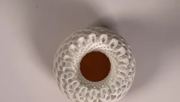 Саржевая ваза - исследование 3D-печатной формы... 1