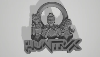 Hunterx KPOP Demon Hunters Hi Fans брелок-кольцо версия 8