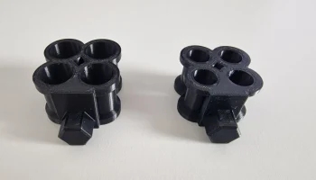Настенный держатель для батареек Honeycomb Storage 4 x A... 3