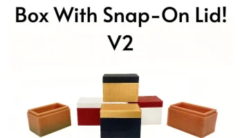 Коробка с крышкой Snap-On!
