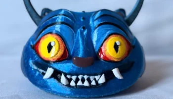 Ведро для конфет Derpy Tiger Halloween (K-Pop Demon Hunt... Ведро для конфет Derpy Tiger Halloween (K-Pop Demon Hunt...