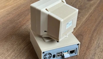 Корпус Raspberry Pi для настольного ПК в стиле ретро V2 2