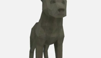 Низкополигональная Hund