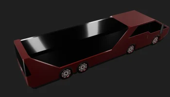 CL1M08 - Футуристический дальнемагистральный автобус 3