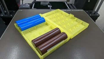 Откидной чехол для аккумулятора 18650 с возможностью печ...