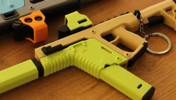 CRS Vector Pocket SMG - игрушка-брелок с непоседой 1