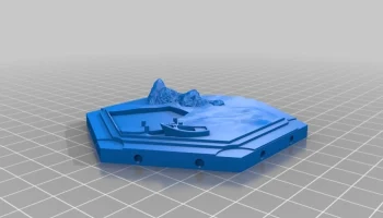 Плитки рельефа Catan для 2 цилиндрических (3 мм) магнитов... 9
