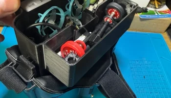 Чехол для хранения Tiny Whoop диаметром 65 мм, интегриро...