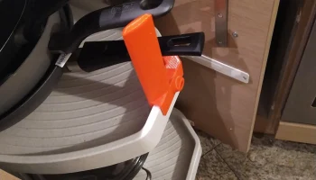 Topf Drehschrank Pfannen Halter Verdrehsicherung