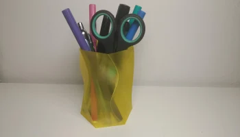 Витая шестигранная ваза, подставка для ручек и цветочный ...