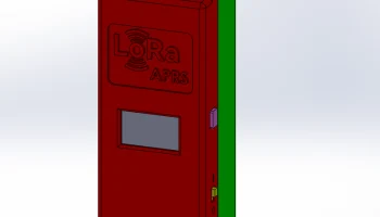 Tracker casing for 9M2IBR board version 1.2.0 OLED 0.96" 1