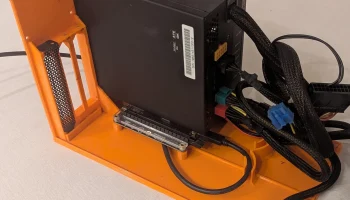 Корпус Thunderbolt eGPU для дешевой платы адаптера 4