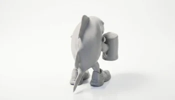 Фигурка рыбы в пиве, животное для 3D печати... 4