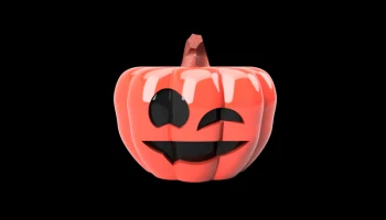 Кавайный фонарь Джеколантерн