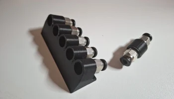 Блок пятиходового подключения (PC4-M10) с резьбой с обеи... 1