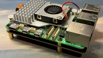 Корпус для Raspberry Pi 5 со шляпой NVMe 2
