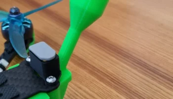 Крепление антенны Geprc/Phisital mark5 dji o3 ТПУ (4 верс... 2
