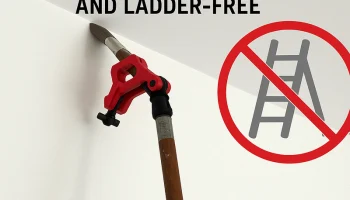 Кисть для покраски и удлинитель инструмента Кисть для покраски и удлинитель инструмента