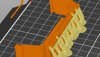 Наружное крепление для этикеток Prusa USS Drybox с сегме...