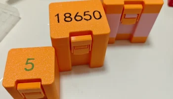 Кейс для хранения батарей ( 21700, 18650, AA, AAA) 0