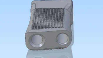 Короткие вертикальные ручки Mlok (2 винта) 2