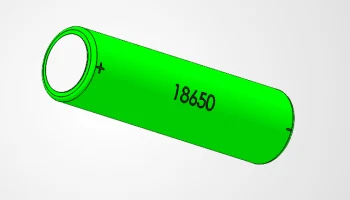 18650 Кронштейн аккумулятора 2