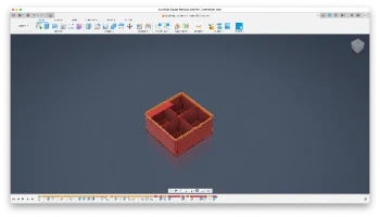 Полностью параметрический контейнер Gridfinity Fusion360... 5