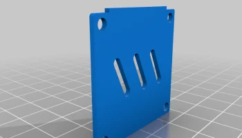 Чехол-держатель Skadis LD2410 mmWave Wemos D1 Mini 3