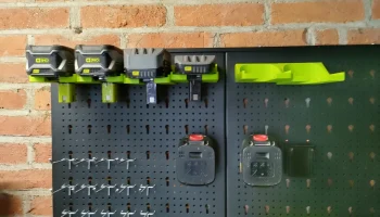 Инструменты Ryobi с перфорированной панелью HBM + крепле... 1