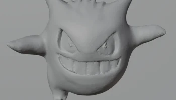 Магнит и брелок Poke Gengar 4