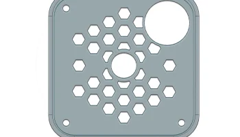 Корпус PTT(push-to-talk) с регулятором громкости 3