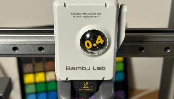 Контейнер для насадок со статусным диском для Bambulab A1... 1