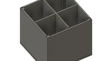 Коробочка с магнитами и потайным отделением....