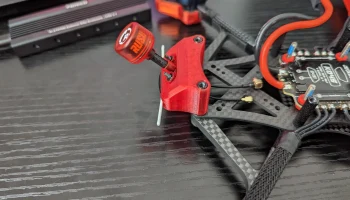 Держатель антенны AOS 5 V2 RushFPV Cherry и Elrs... 2