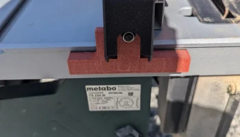 Metabo TS 254M - улучшенный замок для ограждения