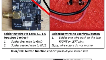 Корпус для TTGO LoRa32 v2.1.1.6 и T3S3 Meshtastic&reg; 6