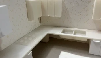 maqueta de cocina a escala 1:20 - модель кухни в масштаб... 1