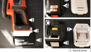 Адаптер аккумулятора Makita - Black and Decker 2