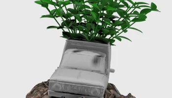 CAR VASE 2
