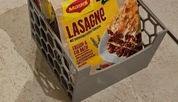 Maggi & Knorr T&uuml;tchen Box mit Honigwabenstruktur / Honey... 1