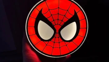 MARVEL - ЧЕЛОВЕК-ПАУК - ЛАЙТБОКС - НАБОР LED ART WALLART 2